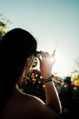 Die Sonnenfinsternis über dem MINILAND wird mit Spannung erwartet. Fotograf: Luis Baumeister, TMC Media