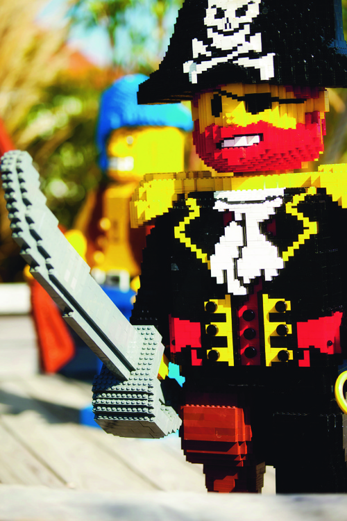 LEGO Piratenkapitän im LEGOLAND Deutschland