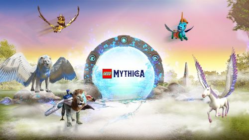 Durch das magische Portal gelangen die Besucher in den neuen Themenbereich LEGO MYTHICA, einer surreal anmutenden Parallelwelt aus 1,5 Millionen LEGO Steinen.